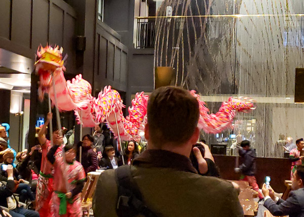 Portland Oregon Chinese dancer presentation